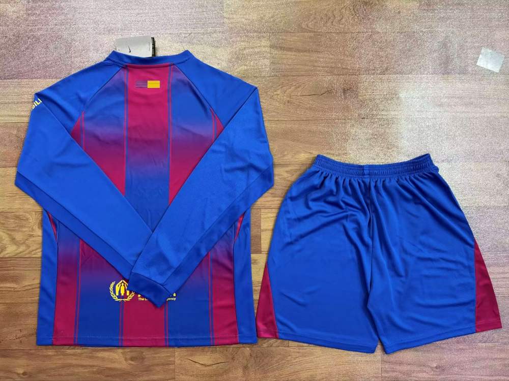 Niños Barcelona 2025-26 Local Long Sleeve Kit