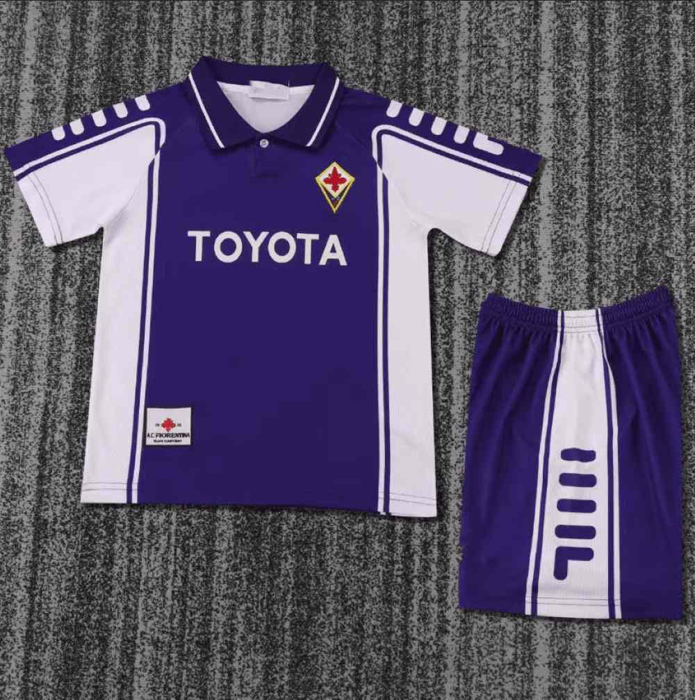Niños Fiorentina 1999-00 Local Kit