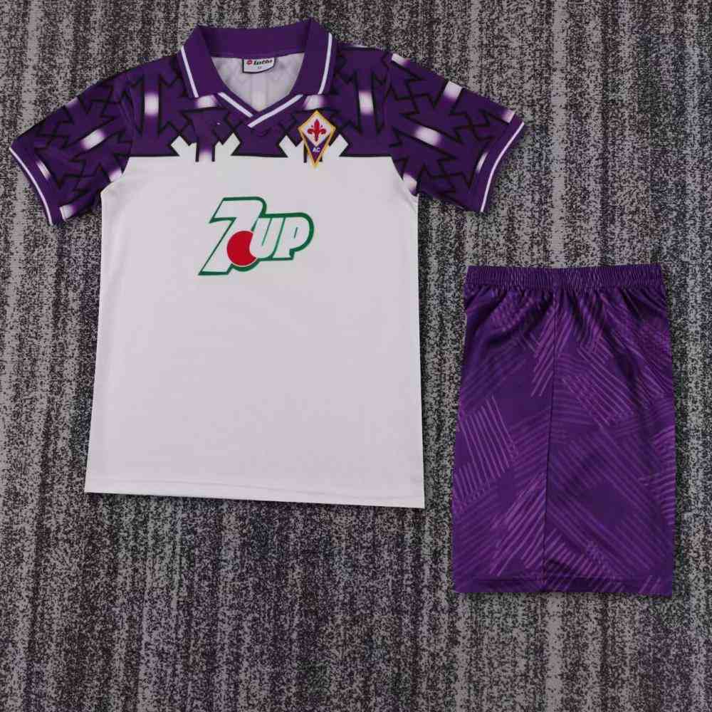 Niños Fiorentina 1992-93 Visitante Kit
