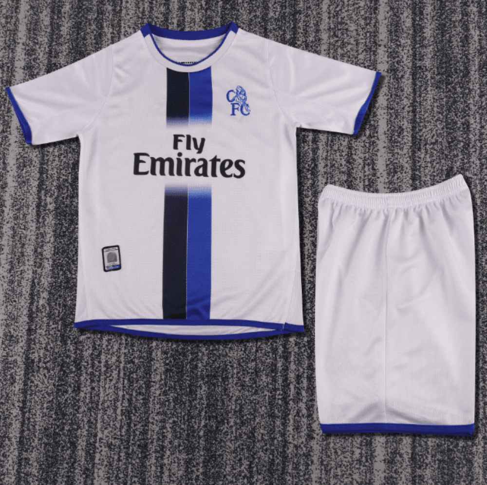 Niños Chelsea 2003-05 Visitante Kit