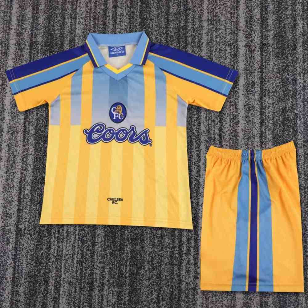 Niños Chelsea 2003-05 Visitante Kit