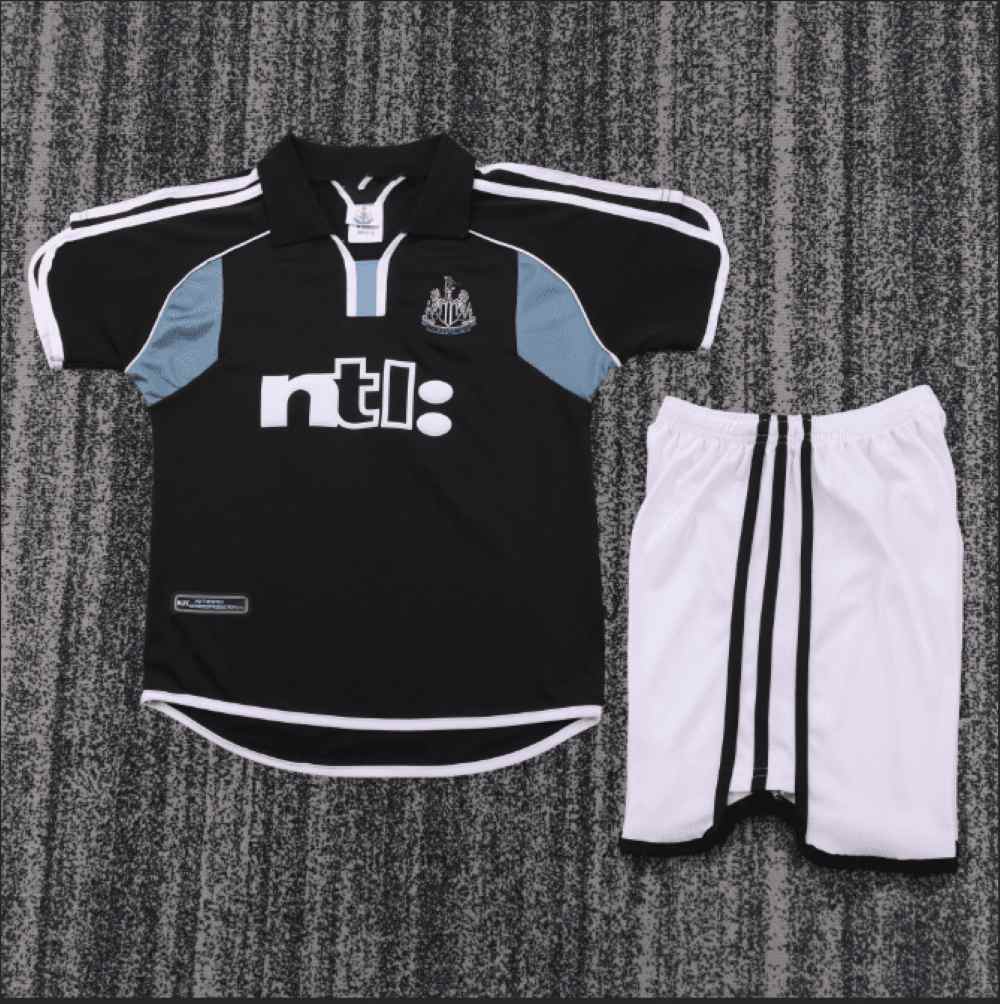Niños Newcastle United 2000-01 Visitante Kit