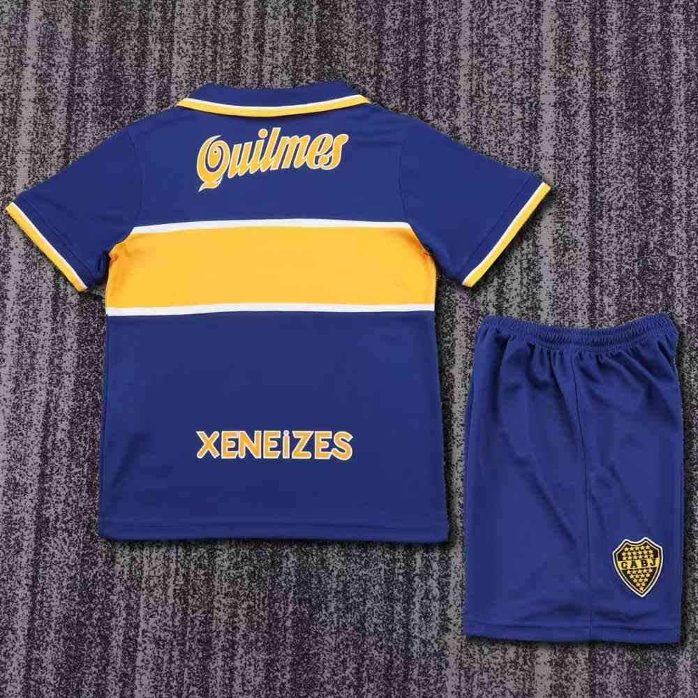 Niños Boca Juniors Plate 1996-97 Local Kit