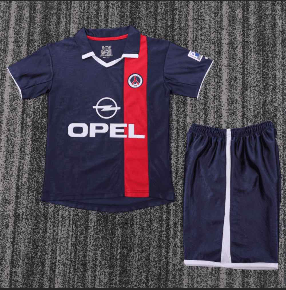 Niños Paris Saint-Germain 2001-02 Local Kit