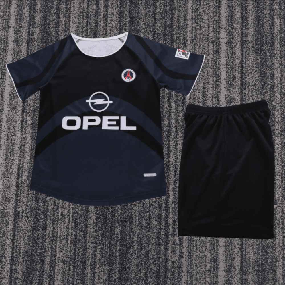 Niños Paris Saint-Germain 2001-02 Tercera Kit