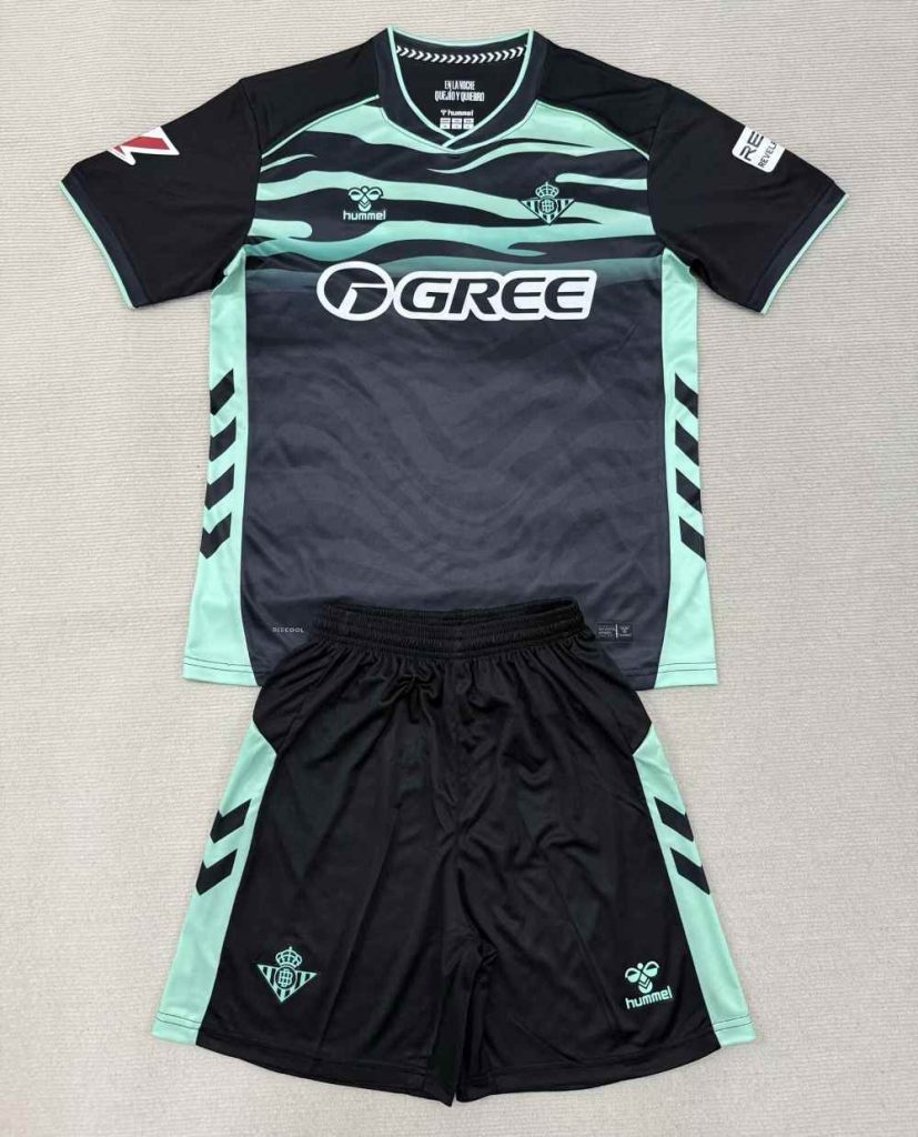 Niños Real Betis 2025-26 Tercera Kit