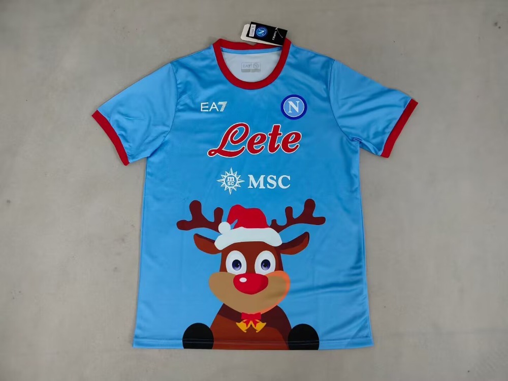 Napoli 2025-26 Christmas Edición Shirt
