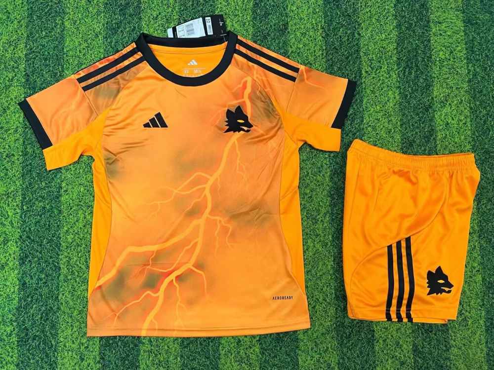 Niños Roma 2025-26 Visitante Kit