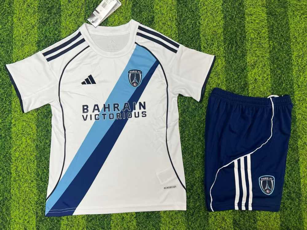 Niños Paris FC 2025-26 Visitante Kit
