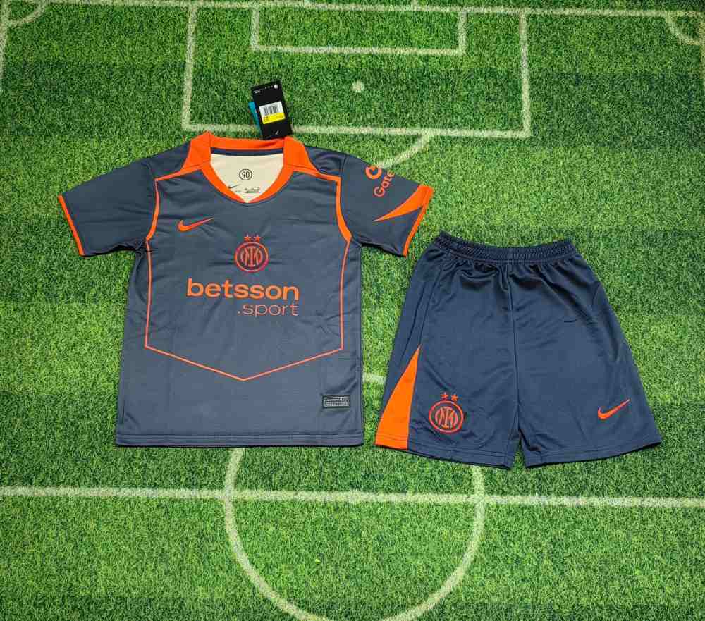 Niños Inter Milan 2025-26 Tercera Kit