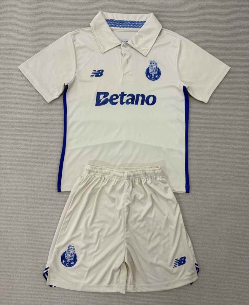 Niños FC Porto 2025-26 Tercera Kit