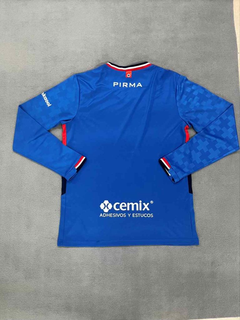 Cruz Azul 2025-26 Camiseta local de manga larga