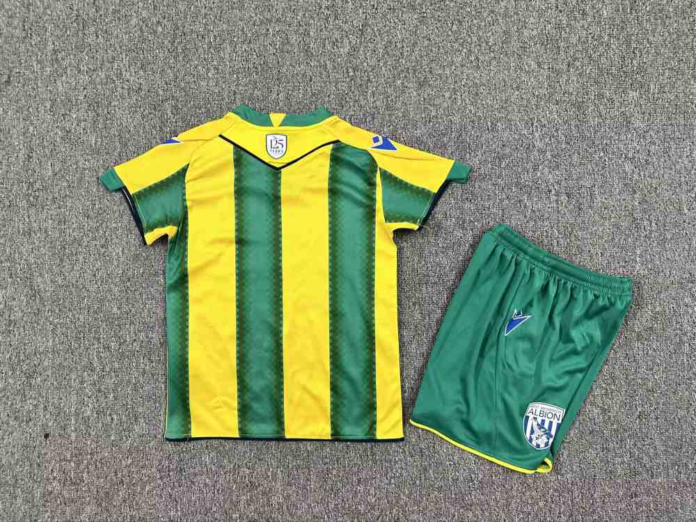 Niños West Bromwich Albion 2025-26 Visitante Kit