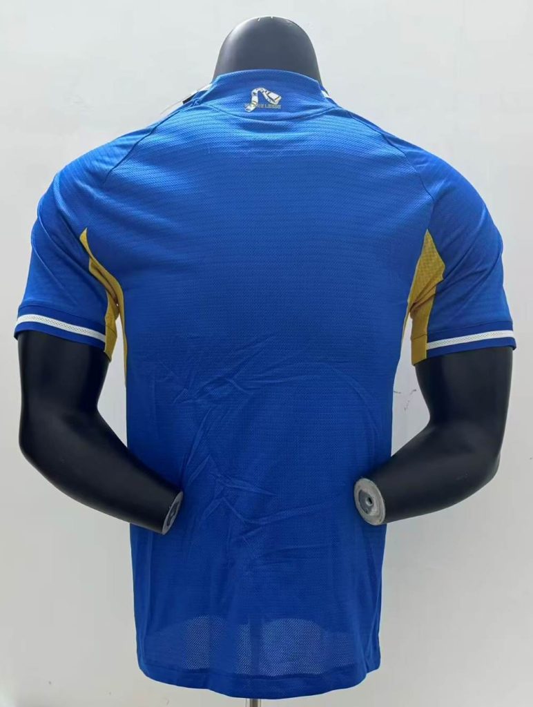 Leeds United 2025-26 Camiseta visitante versión jugador
