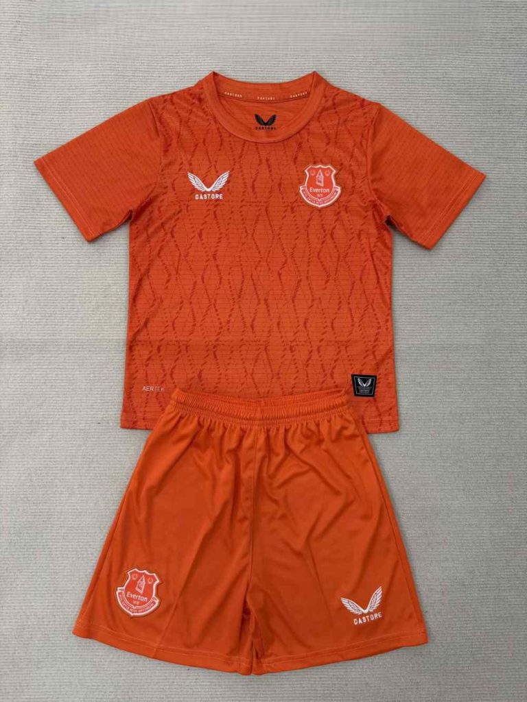 Niños Everton 2025-26 Goalkeeper Kit