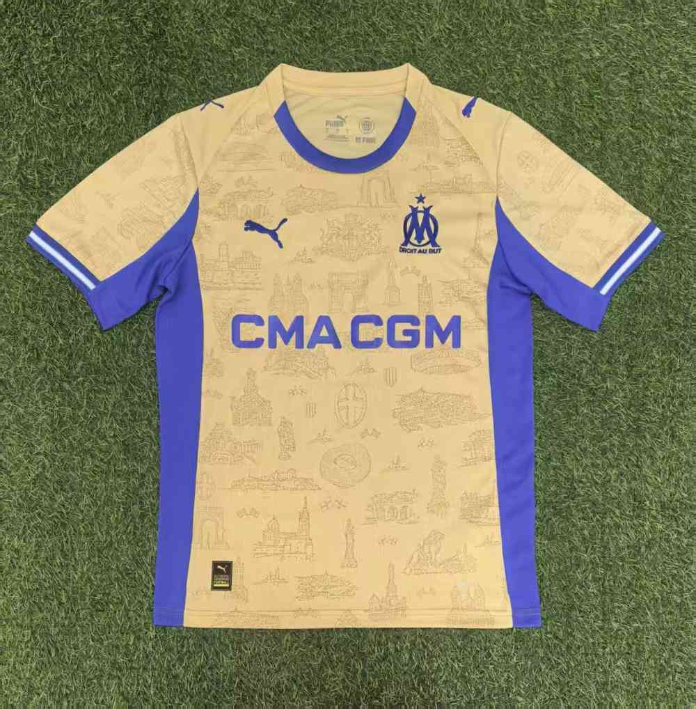 Marseille 2025-26 Fourth Shirt