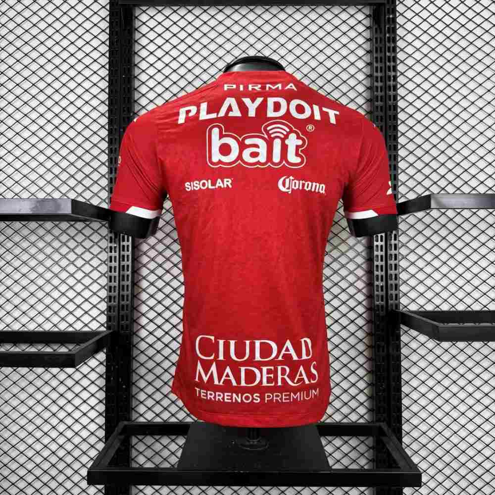 Necaxa 2025-26 Camiseta visitante versión jugador