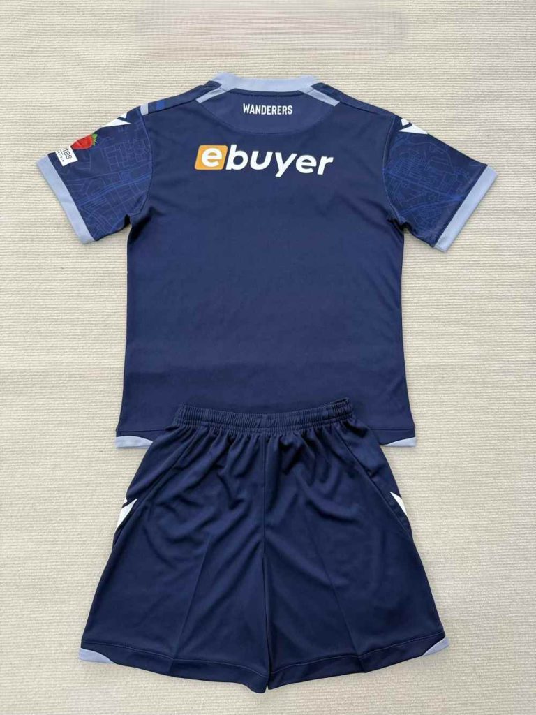 Niños Bolton Wanderers 2025-26 Visitante Kit