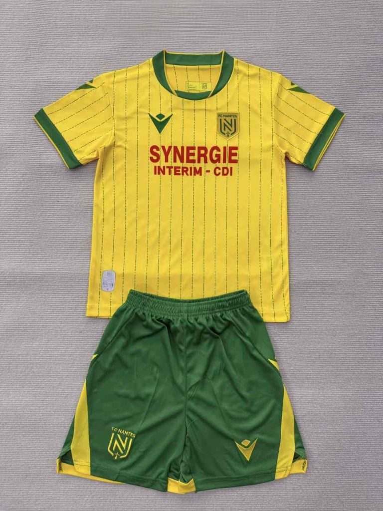 Kids Nantes 2025-26 Home Kit