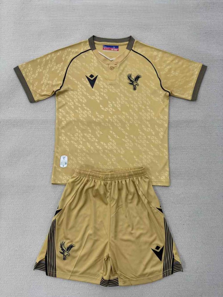 Niños Crystal Palace 2025-26 Tercera Kit