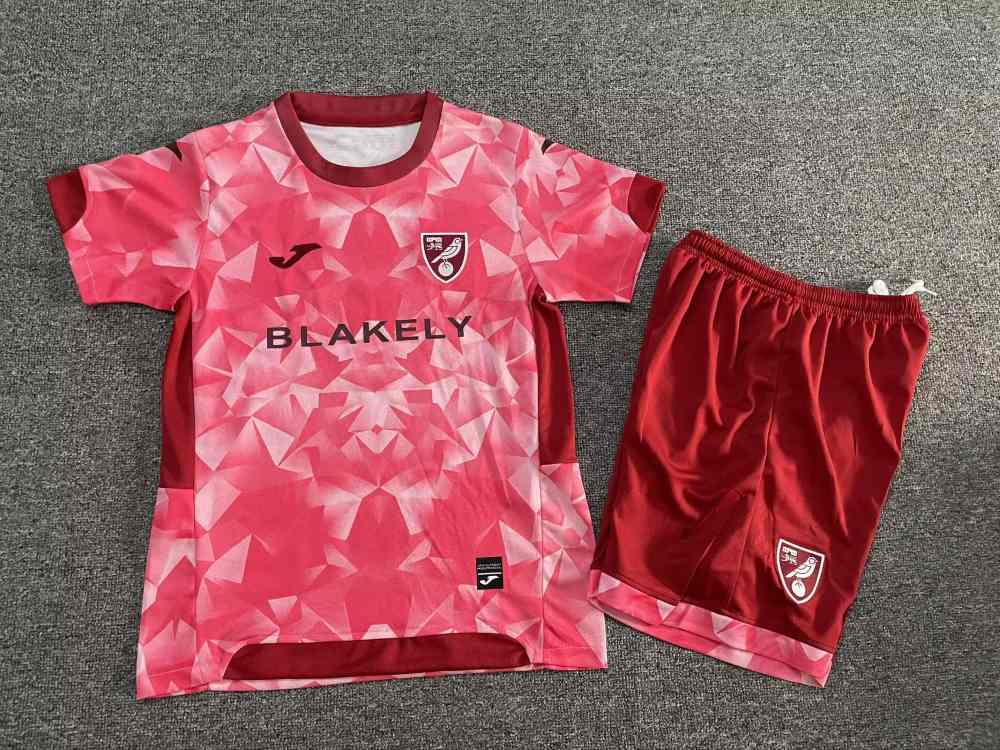 Niños Norwich City 2025-26 Tercera Kit