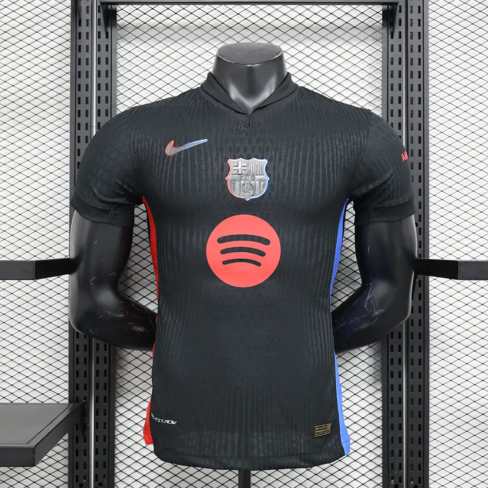 Barcelona 2024-25 Camiseta visitante versión jugador