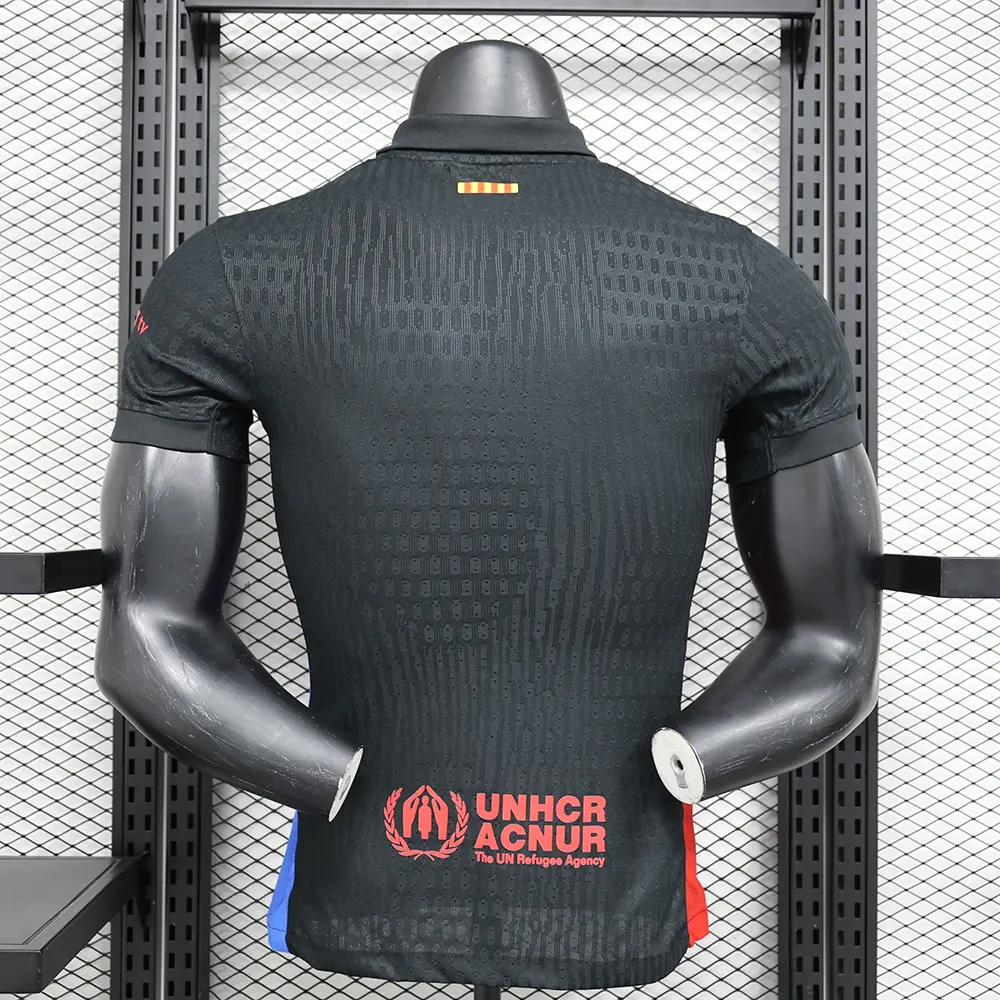 Barcelona 2024-25 Camiseta visitante versión jugador