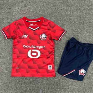Kids Lille 2025-26 Home Shirt