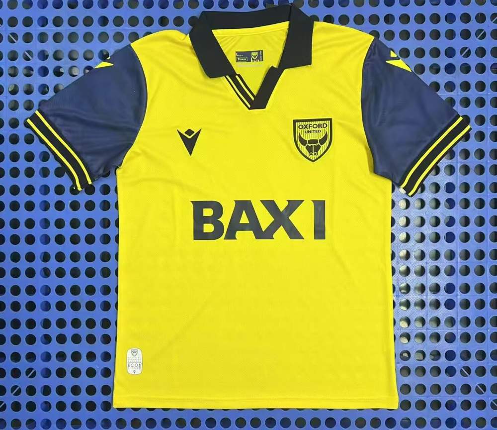 Oxford United 2025-26 Camiseta local