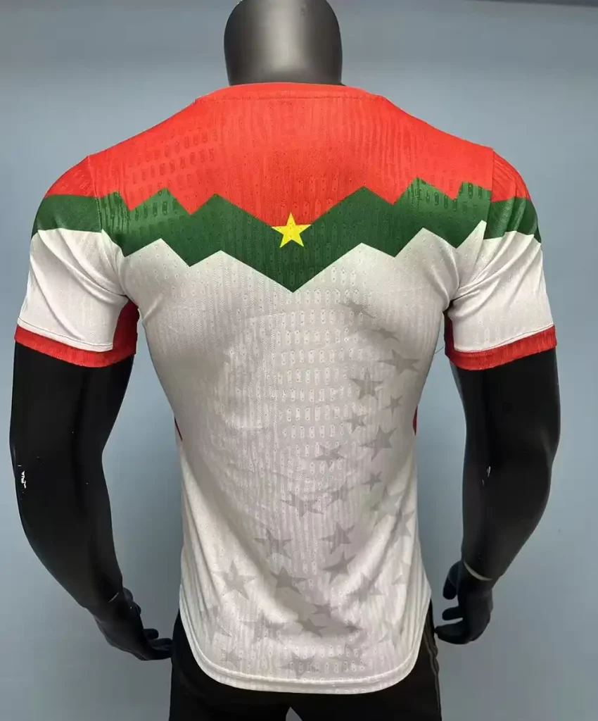 Burkina Faso 2025-26 Camiseta visitante versión jugador