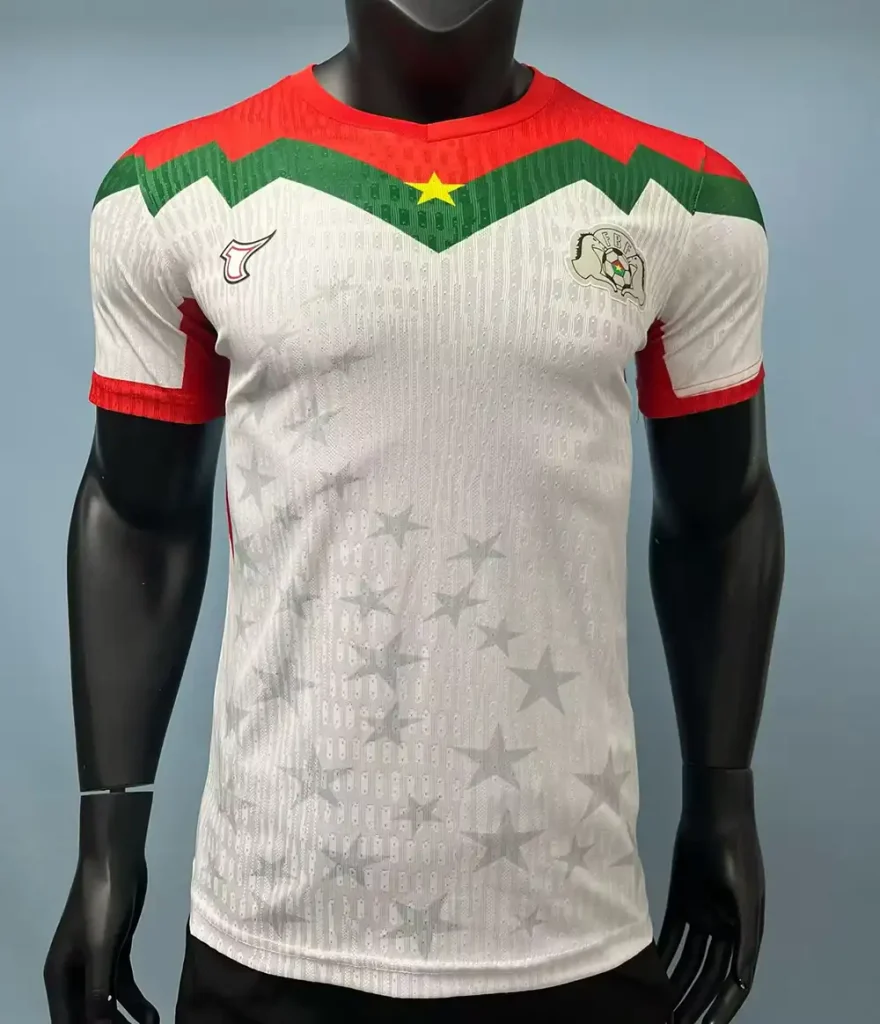 Burkina Faso 2025-26 Camiseta visitante versión jugador