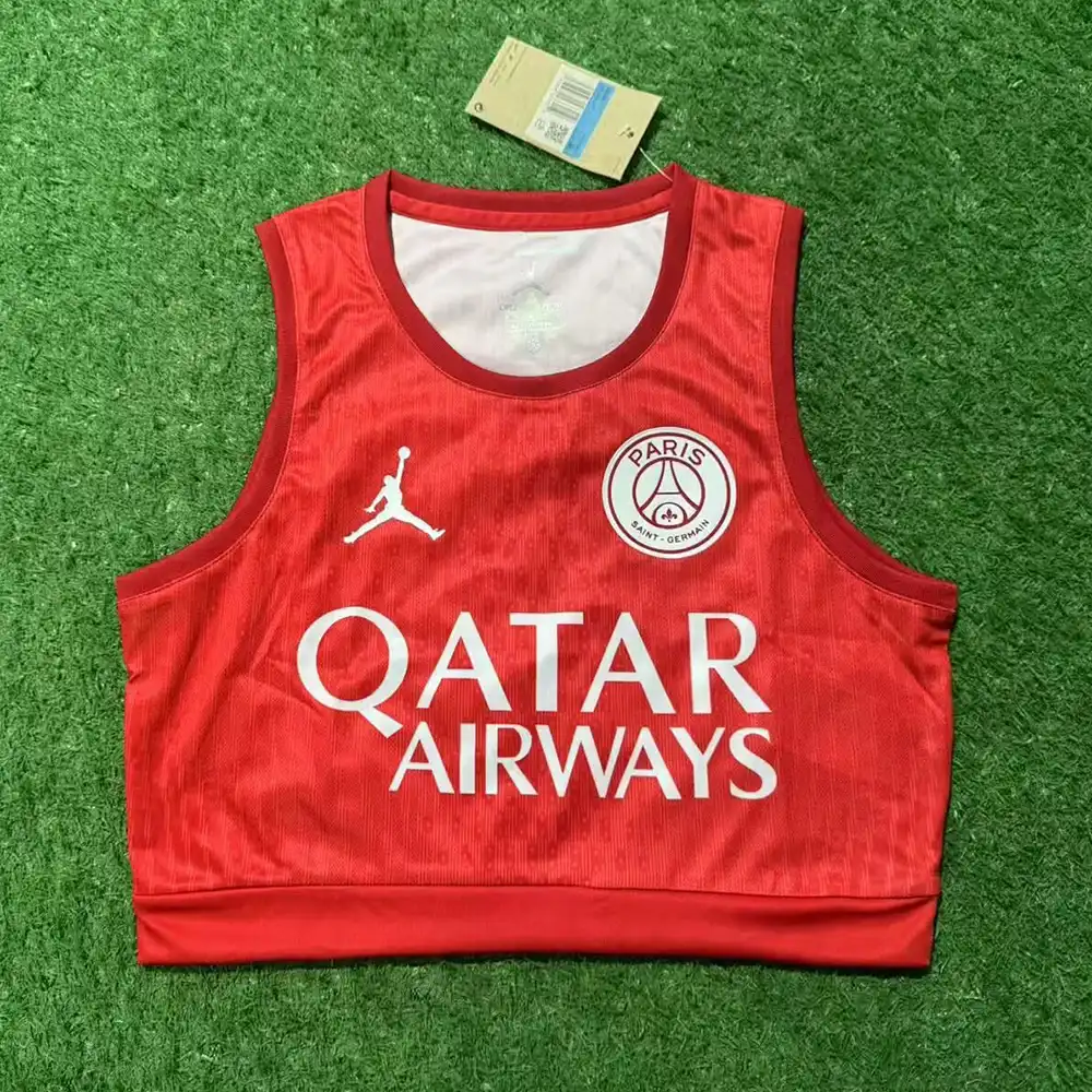 Women Paris Saint-Germain 2025 Red Vest