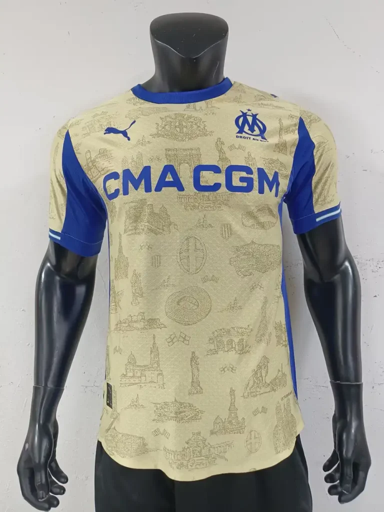 Marseille 2025-26 Fourth Player Shirt