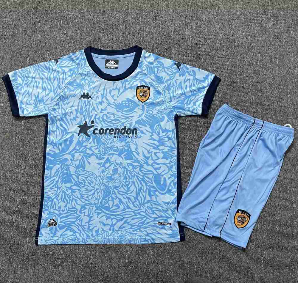 Niños Hull City 2025-26 Tercera Kit