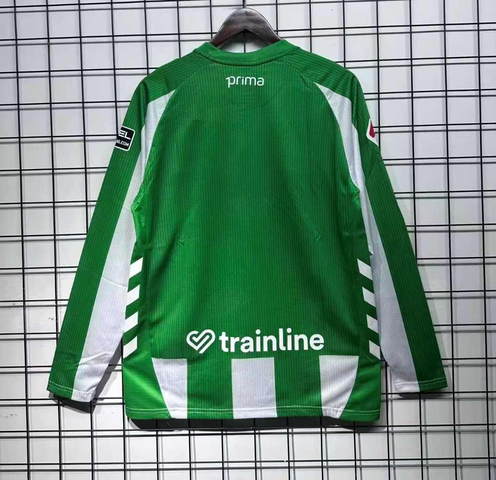 Real Betis 2025 Camiseta local de manga larga