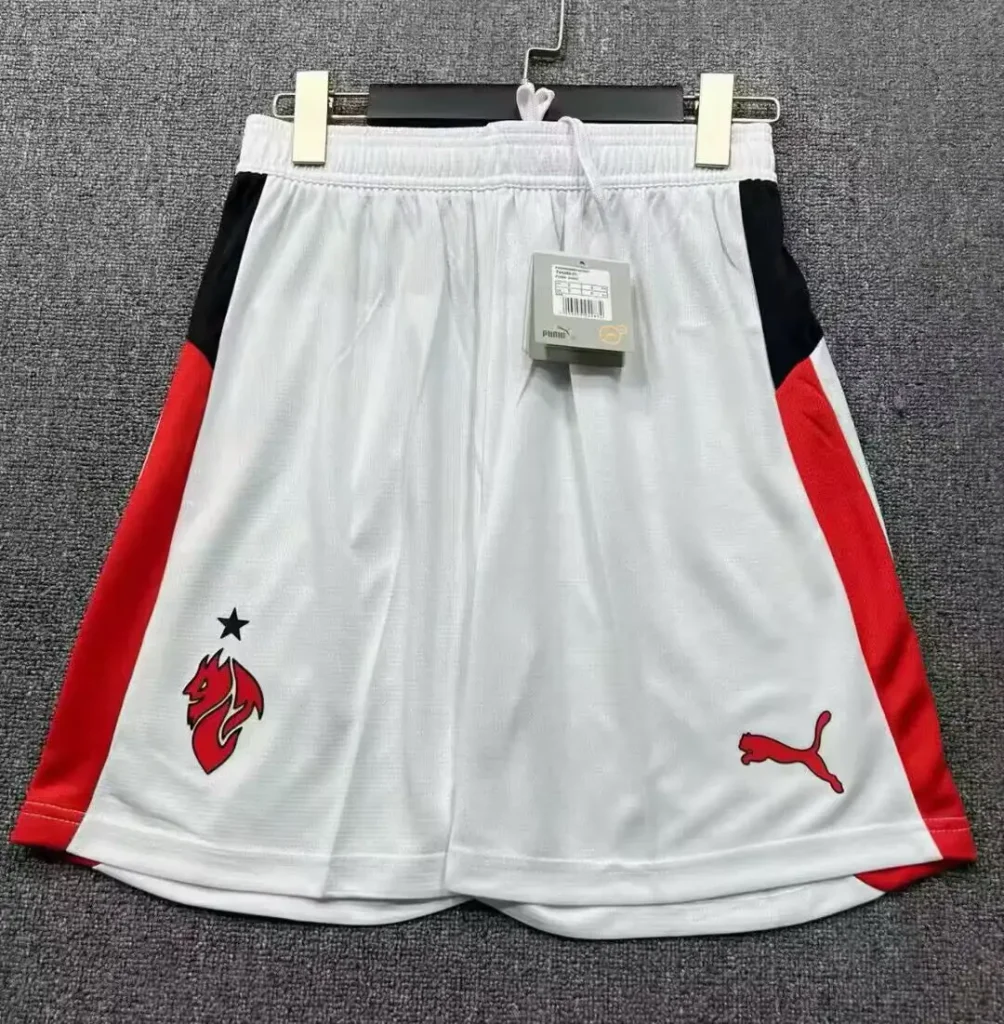 AC Milan 2025-26 Visitante Shorts