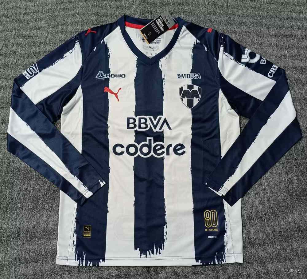 Monterrey 2025-26 Camiseta local de manga larga