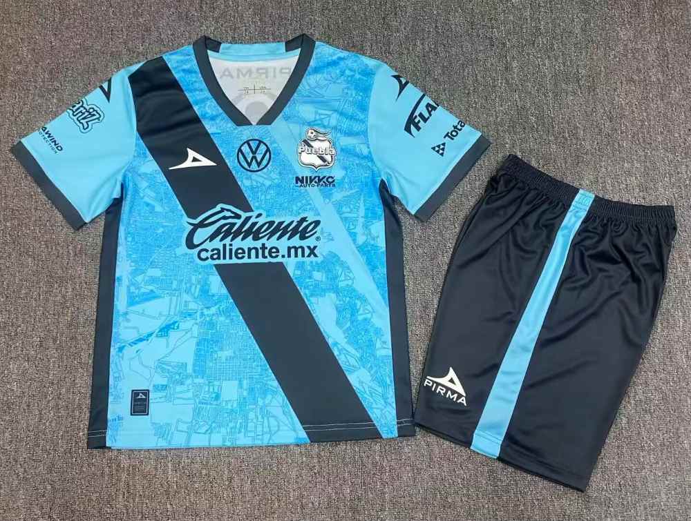 Niños Puebla 2025-26 Tercera Kit