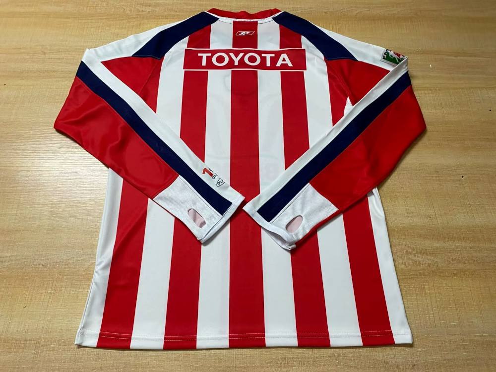 Chivas Guadalajara 2006-07 Camiseta local de manga larga