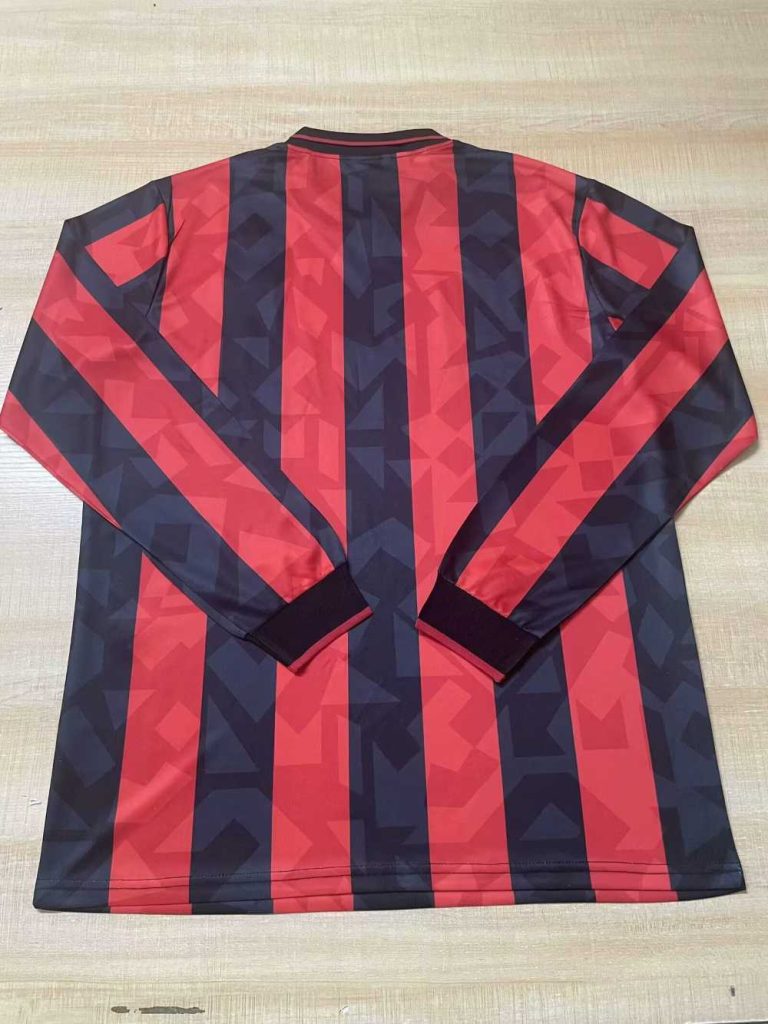 AC Milan 1993-94 Camiseta local de manga larga