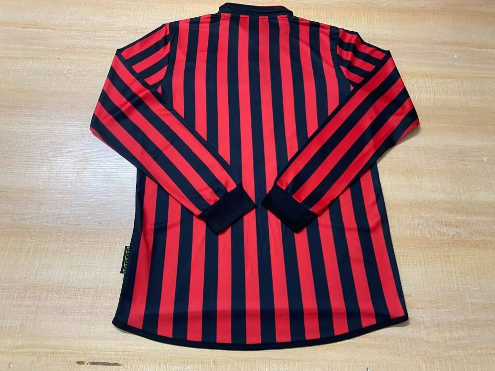AC Milan 1999-00 Camiseta local de manga larga