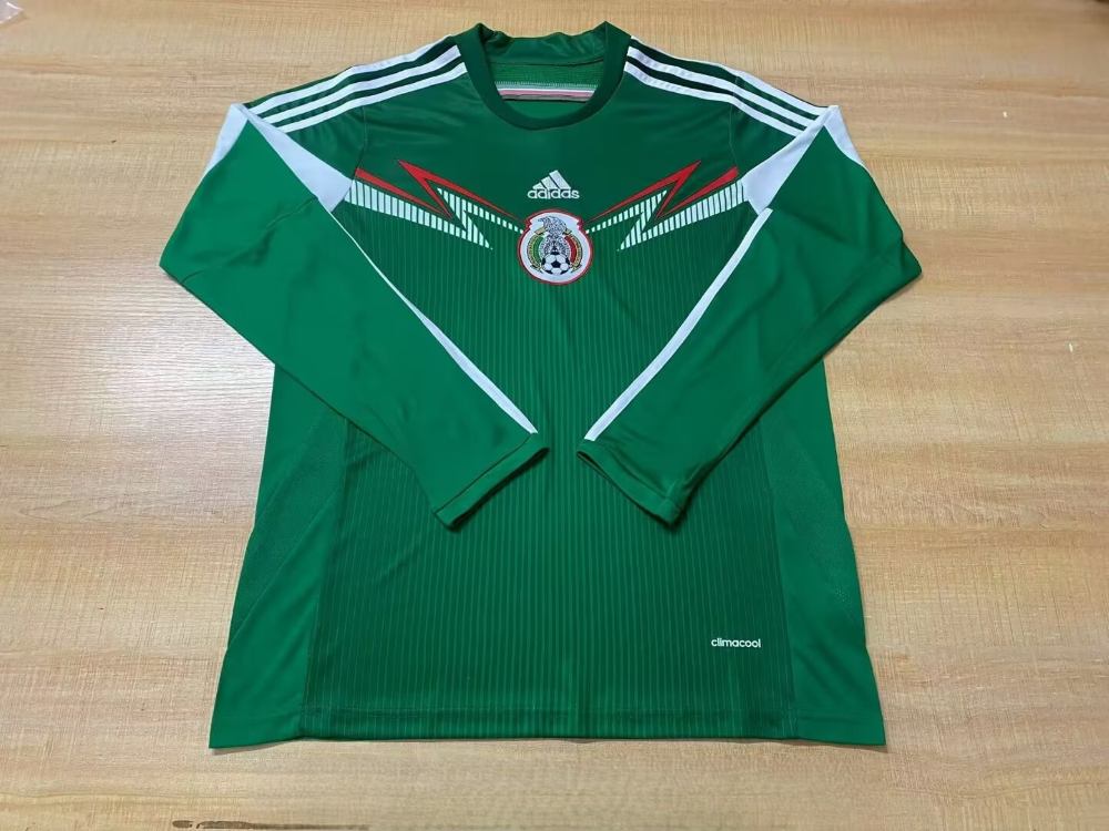 México 2014 Camiseta local de manga larga