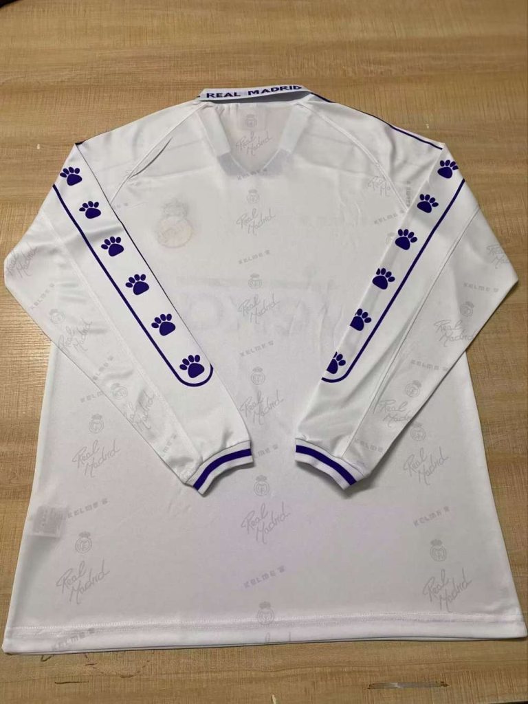 Real Madrid 1994-96 Camiseta local de manga larga