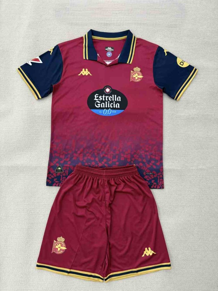 Niños Deportivo 2025-26 Visitante Kit