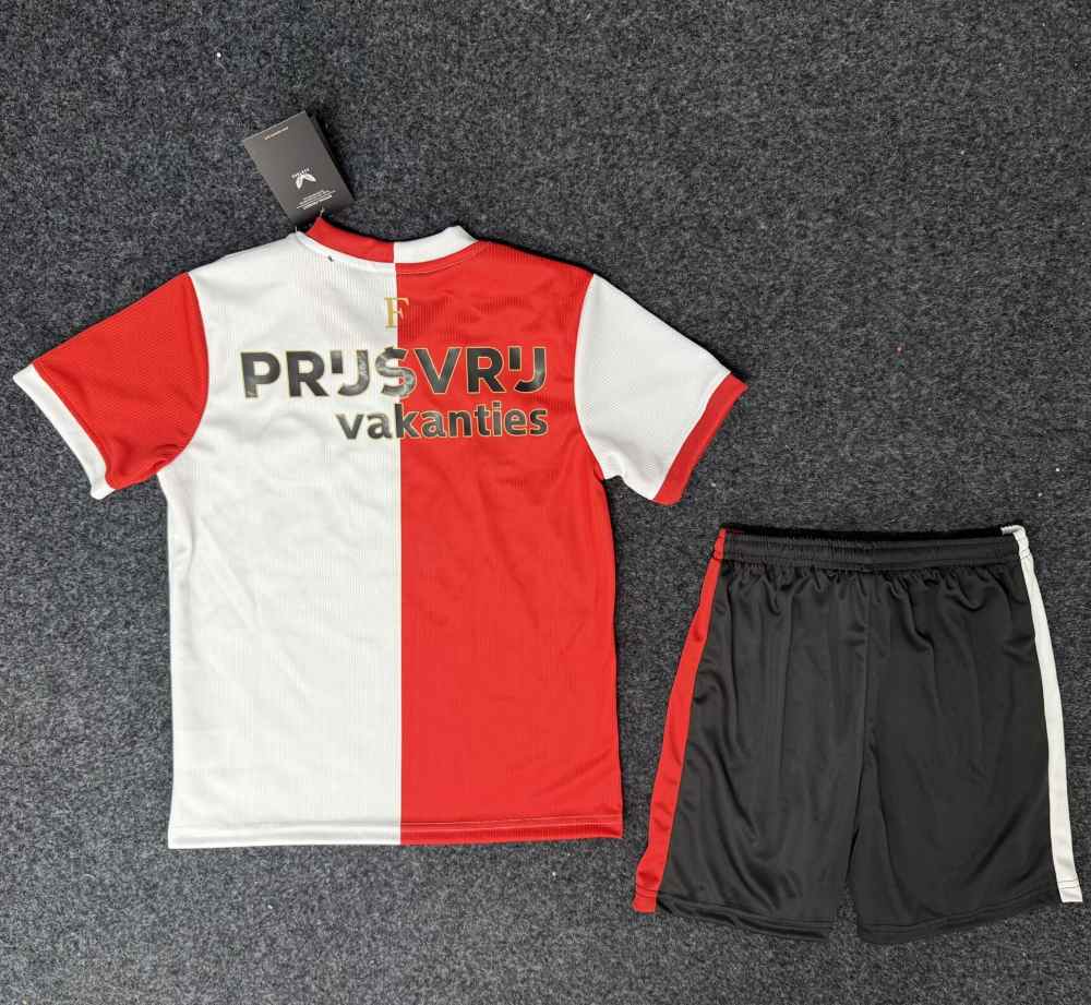 Niños Feyenoord 2025-26 Local Kit