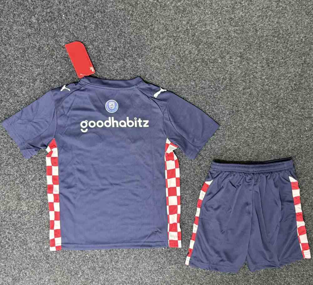 Niños PSV Eindhoven 2025-26 Visitante Kit