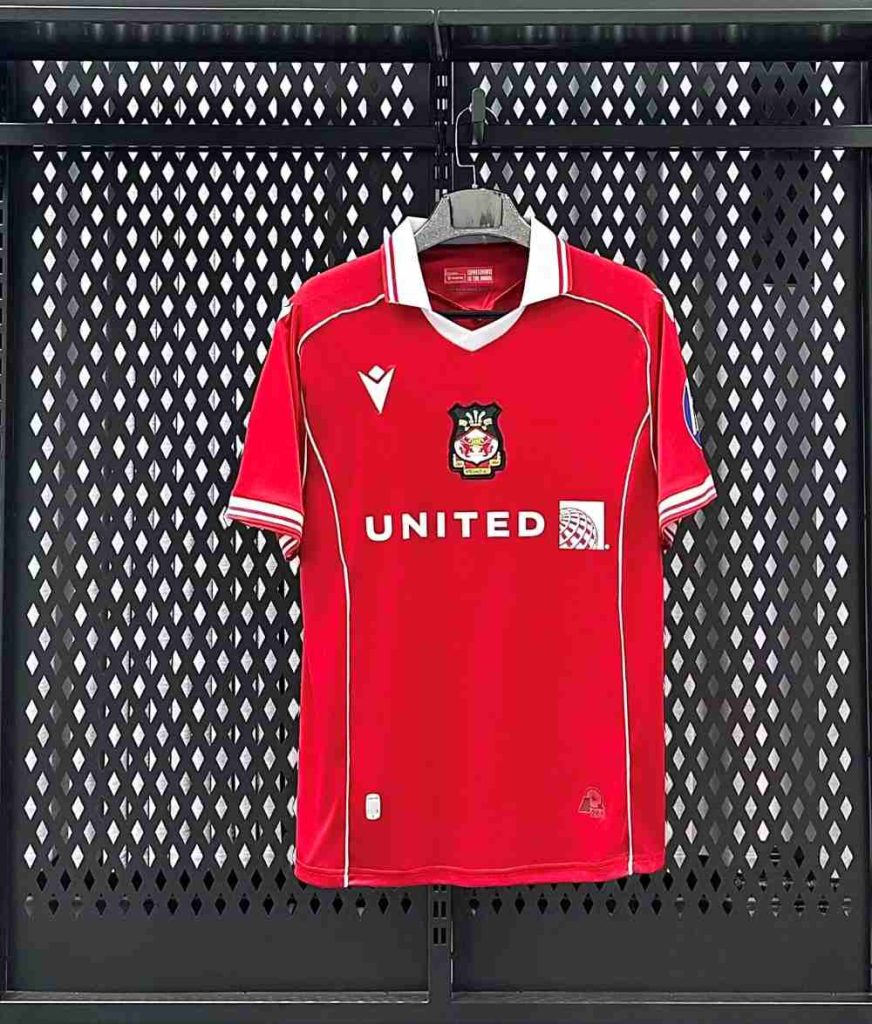 Wrexham 2025-26 Camiseta local