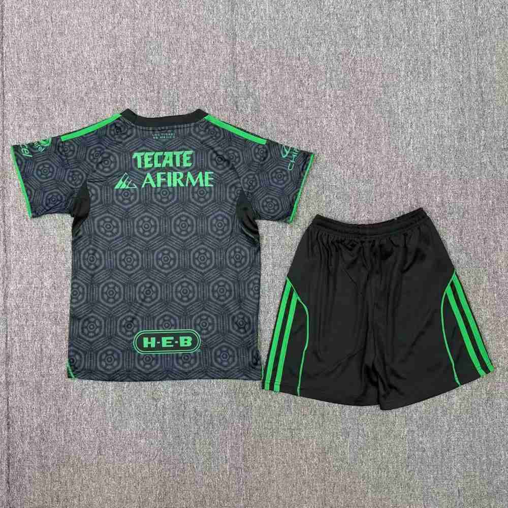 Niños Tigres UANL 2025-26 Tercera Kit