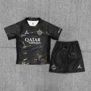 Kids Paris Saint-Germain 2025-26 Fifth Kit