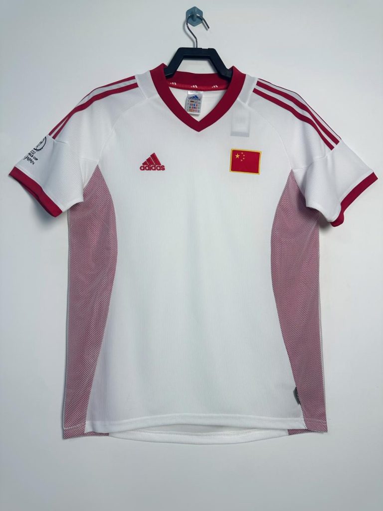 China 2002 Camiseta visitante